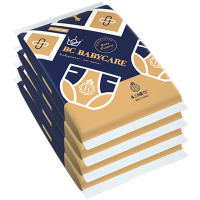 babycare纸尿裤BC婴儿纸尿裤4片装皇室狮子王国弱酸亲肤 BBC纸尿裤试用装新生儿纸尿裤NB码4片装