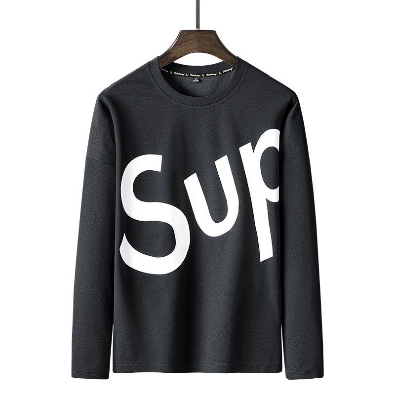俞兆林(YUZHAOLIN)SUP长袖t恤男士长袖上衣春秋装衣服潮流体恤春秋衣男
