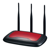 路由器TP-LINK TL-WR941N红黑 450M无线宽带路由器