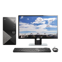 戴尔(DELL)新品 十一代 成就3890 商用 台式机电脑19.5英寸屏 定制(Intel i7-11700 16G 1T+128GB 集显 定制 Win10 无光驱)