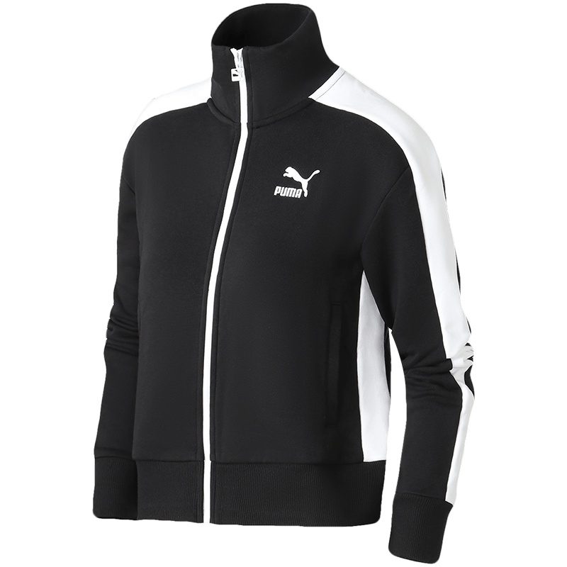 【自营】PUMA彪马女装运动服休闲针织立领外套599143