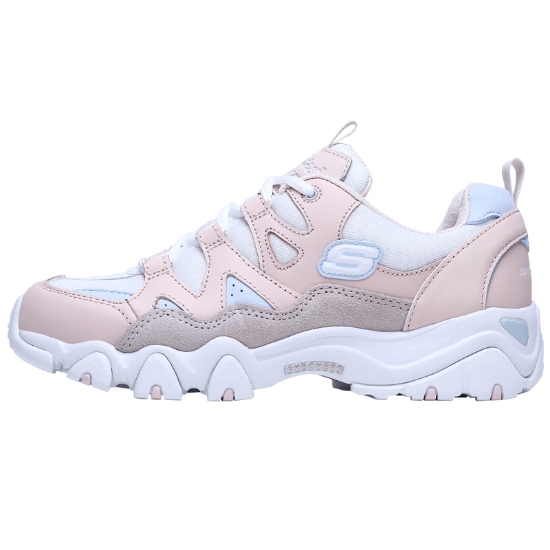 Skechers斯凯奇复古小白鞋女鞋夏怪兽甜心厚底老爹鞋运动鞋88888328