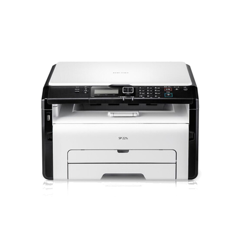理光(RICOH)SP221S黑白激光打印机复印机多功能一体机
