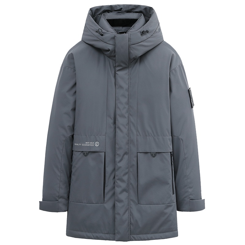 雅鹿冬季特卖羽绒服男士冬季2019新款加厚冬装潮牌短款工装外套男