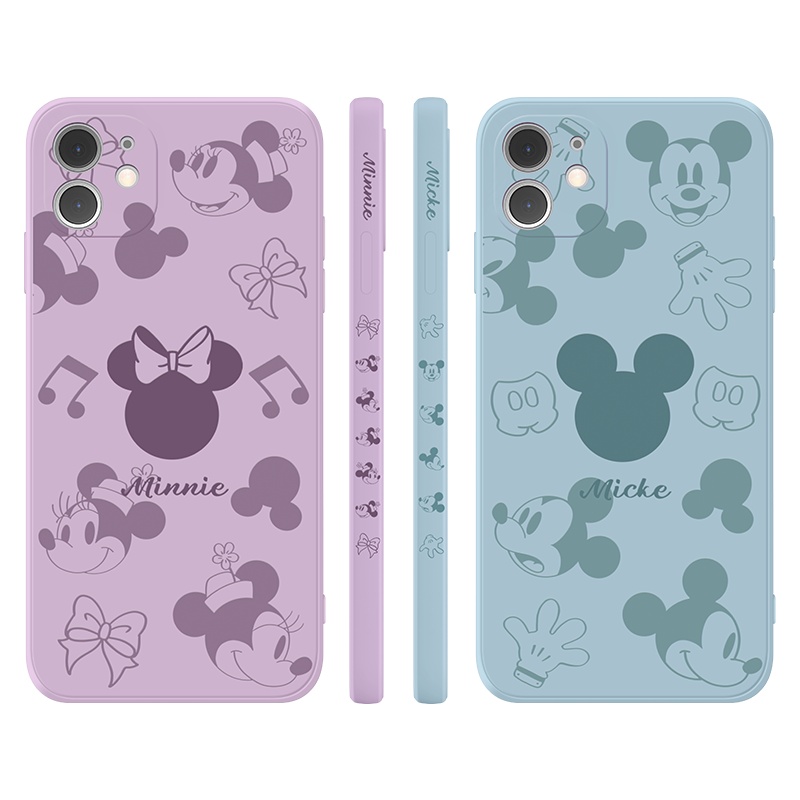 卡绮苹果13手机壳iPhone13pro液态硅胶保护套迪士尼卡通promax全包镜头mini防摔软壳