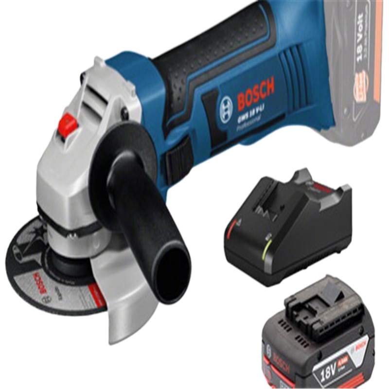 博世 GWS18VLi 磨光机切割打磨 18v锂电/包含一锂电一充-XZ