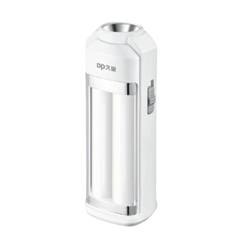 【精选】 久量(DP) DP-0703 LED多功能充电式应急灯 带手电筒功能 白色