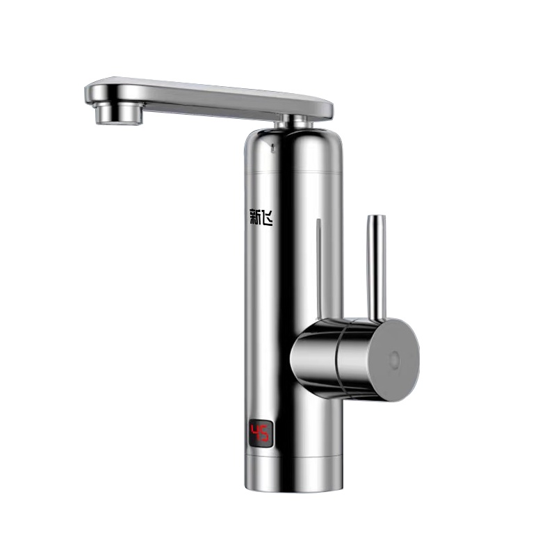 新飞 WM-001-F1电热水龙头下进水电镀漏保竖款