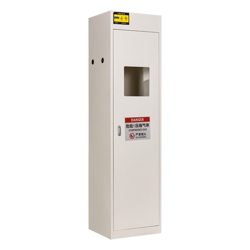 永格实验室工业防火防爆柜危化品化学品储存柜毒麻柜全钢气瓶柜单瓶