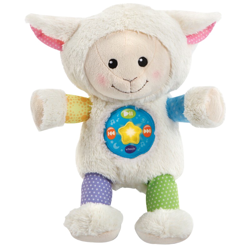 伟易达(Vtech)儿童玩具声光安抚 幼儿哄睡安抚音乐 小绵羊故事机80-506718