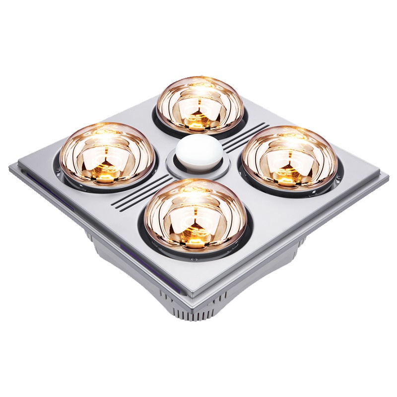 华帝vatti 银色方正灯暖浴霸 三合一四灯灯暖 暖风照明排气 浴室吊顶 暖风模块10W-10W以上其他 M815