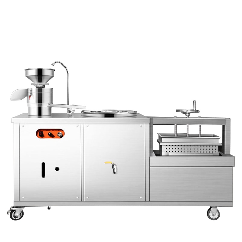 乐创(lecon)商用豆浆机 60型全自动浆渣分离早餐店大型豆腐机 手动款 LC-J-DJ01