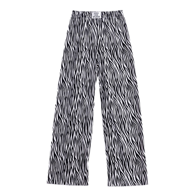 真维斯灯芯绒阔腿裤女2021网红秋冬款条纹高腰宽松加厚垂感直筒裤