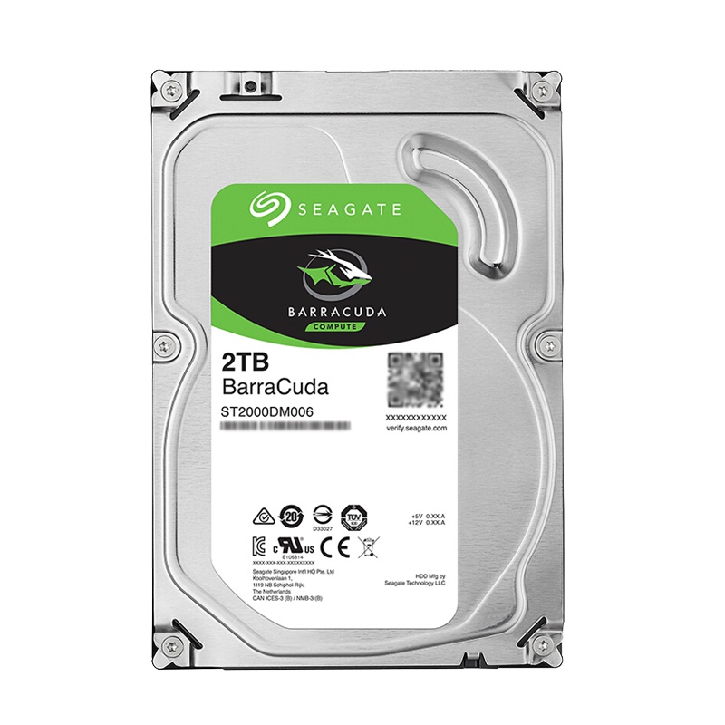 名龙堂Seagate/希捷 st2000dm006 2TB SATA3 2T台式机电脑机械存储硬盘