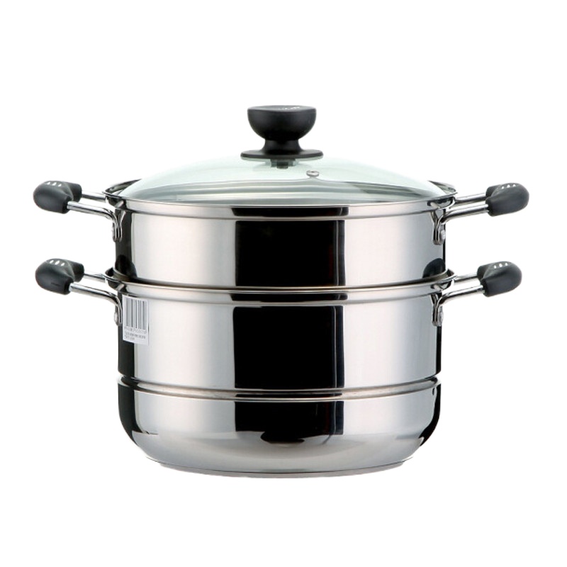 苏泊尔(SUPOR) /SZ28B5 好帮手不锈钢双层复底蒸锅 单个装