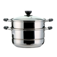 苏泊尔(SUPOR) /SZ28B5 好帮手不锈钢双层复底蒸锅 单个装