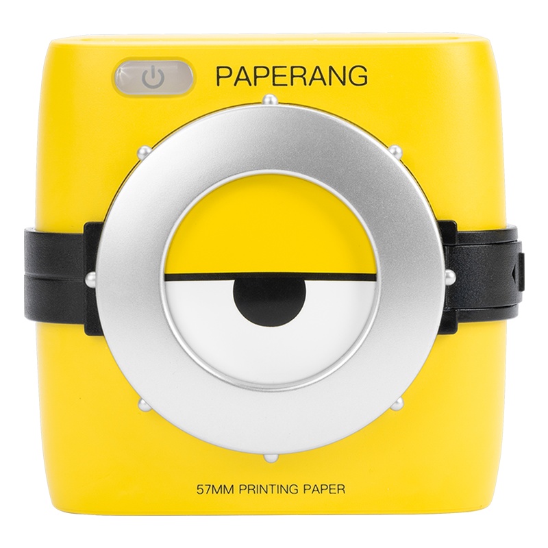 小黄人定制款作业帮喵喵机二代P2学霸错题整理学生抄题神器迷你口袋小型随身便携彩色纸手机蓝牙照片打印机