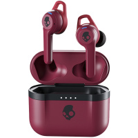 Skullcandy 骷髅头INDY EVO真无线蓝牙入耳式耳机运动跑步健身耳机 IPX55防水防汗 深红