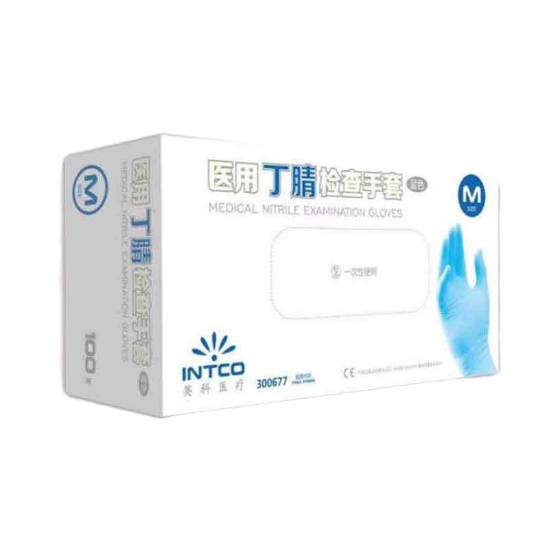 英科 一次性PVC手套 100只/盒 （非医用 ）