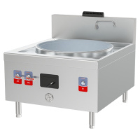 乐创(Lecon)商用燃气单头大锅灶 1000型锅径1000 天然气/液化气可选酒店炒灶 LC-J-DD100