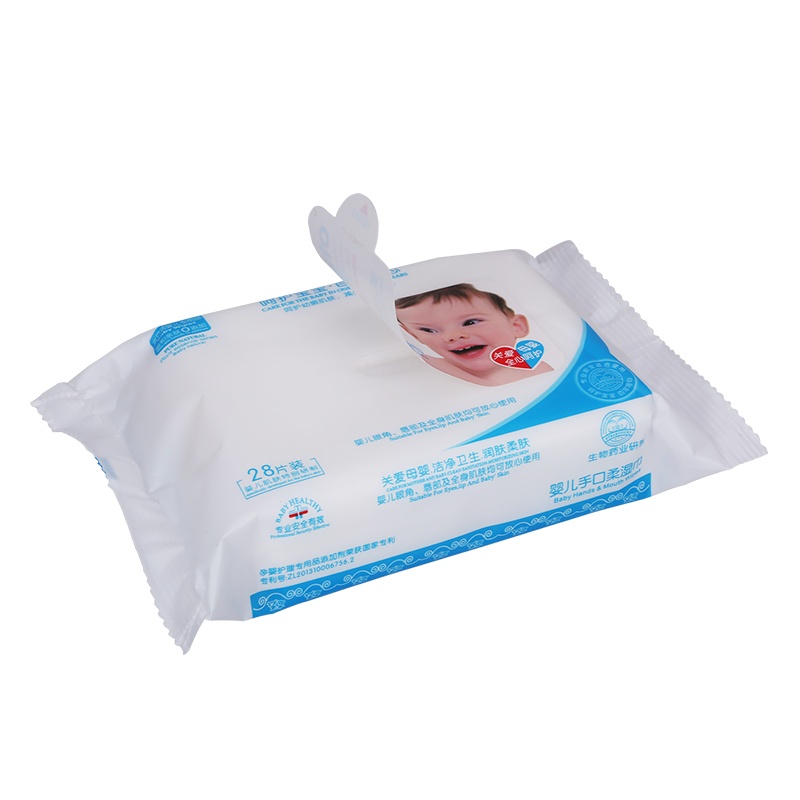 Otbaby婴儿手口柔湿巾 (3加1连包 28p湿巾)YA100 湿纸巾