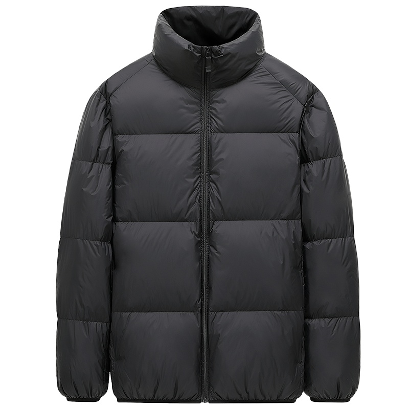 YAYA鸭鸭羽绒服男士新款秋冬季短款时尚潮流立领冬装男士面包服外套