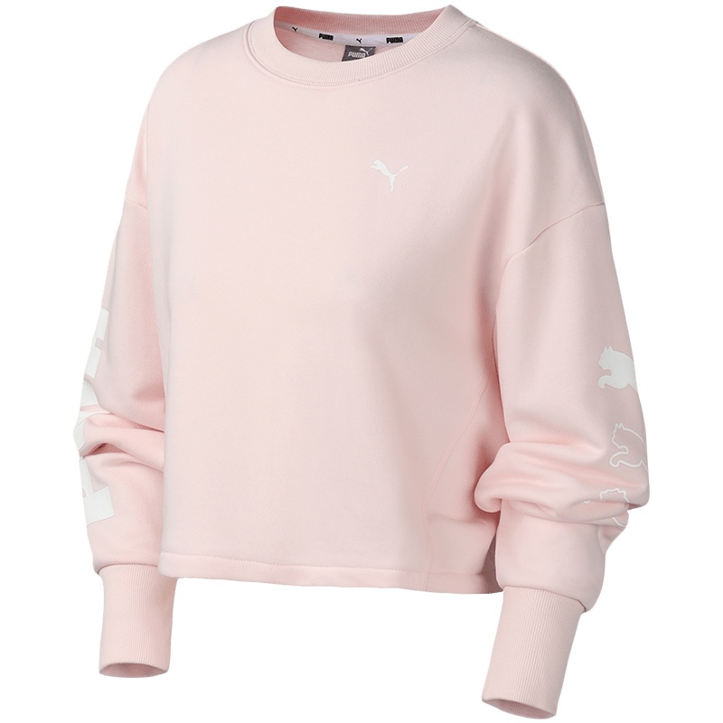 PUMA彪马女装运动服休闲针织圆领卫衣582804