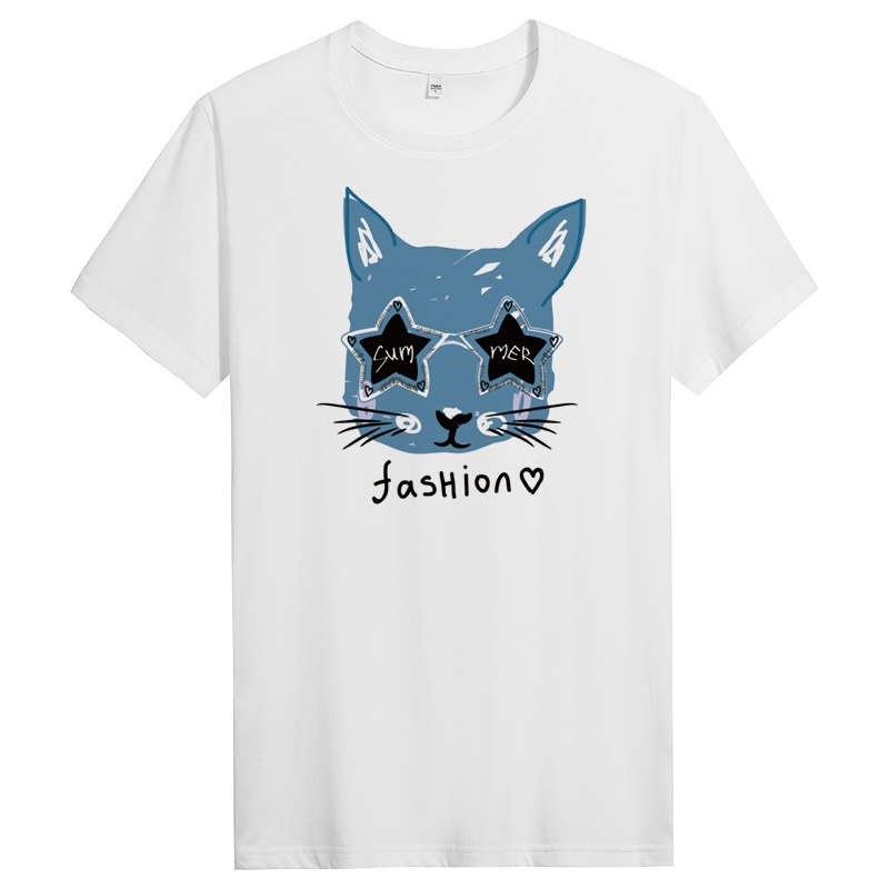 纯棉短袖T恤男纯色圆领宽松体恤夏季男士纯色衣服潮 DT11465