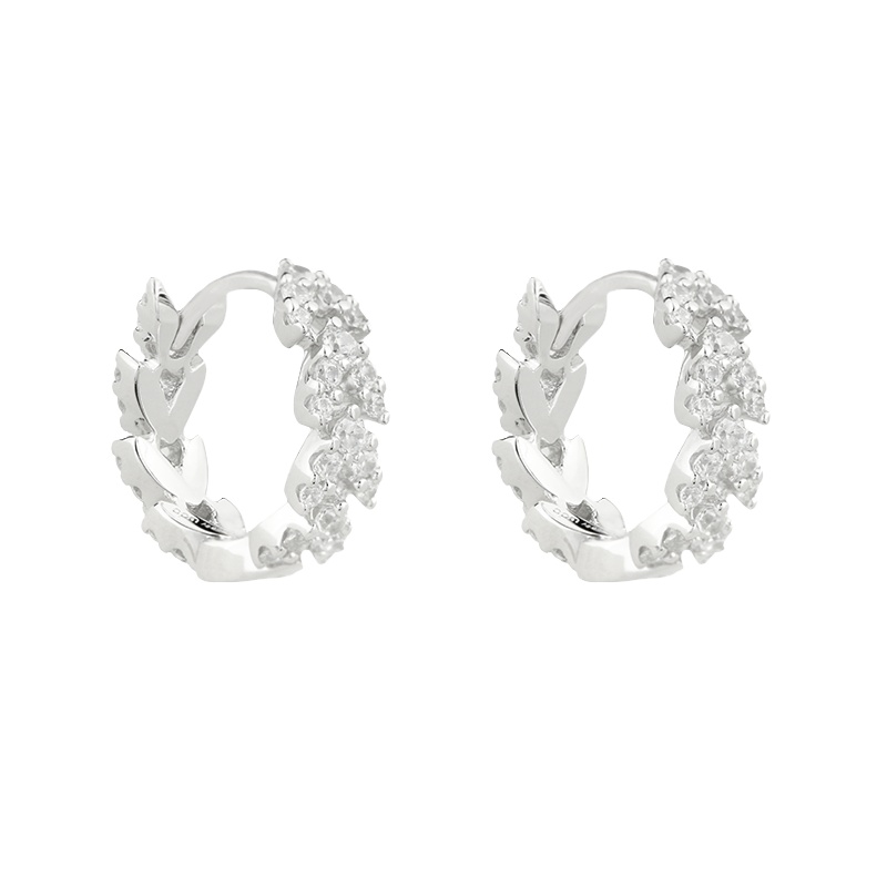 apm MONACO迷你环状风尚耳环925银耳饰气质时尚高级感单圈耳坠女士首饰欧美风格AE11675OX