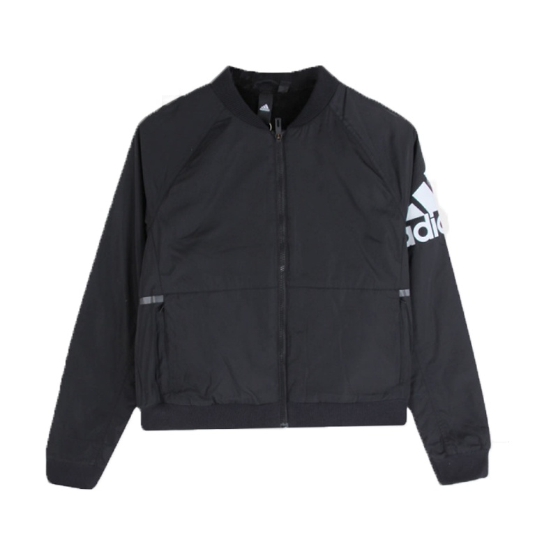 adidas阿迪达斯春秋季女子时尚加绒舒适保暖防风夹克DT2399