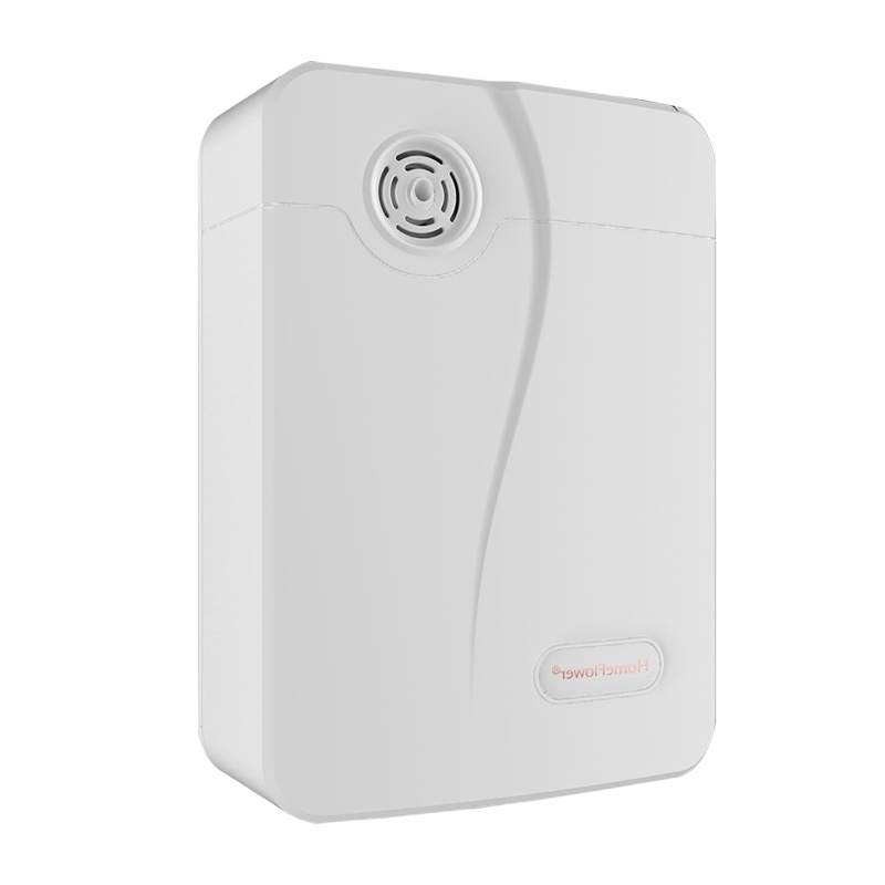 HomeFlower 酒店大堂扩香薰机 自动喷香机卫生间除臭空气清新剂香氛机 JD89 白色电源+送1瓶100ML精油