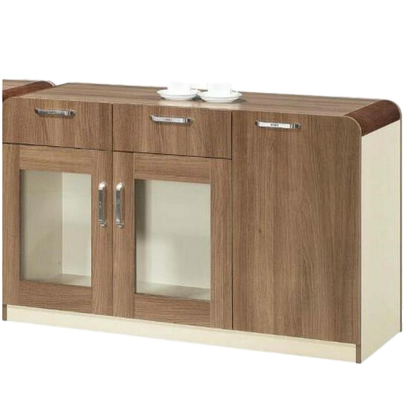 逐鹿中原HD系列免漆板办公桌办公屏风班台配套茶水柜HD-14简约现代 1.2米三门茶水柜 HD-14