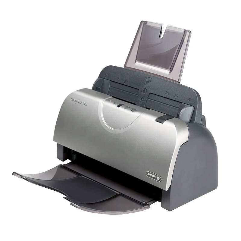 富士施乐(Fuji Xerox)DM152i馈纸式扫描仪 A4彩色高清CCD 双面快速扫描600dpi光学分辨率 银色