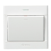 公牛(bull) 墙体开关G32K111暗装单开