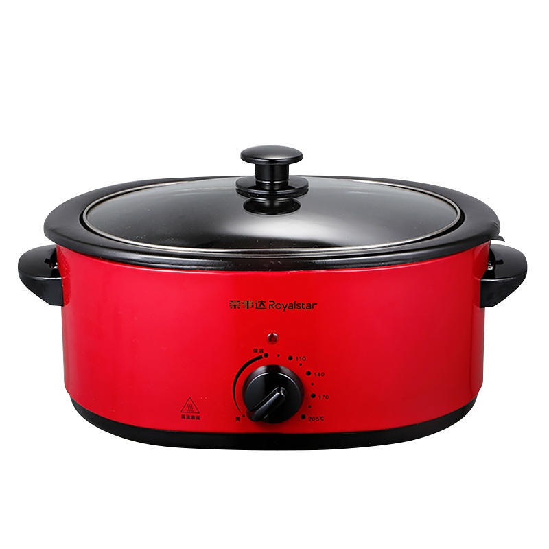 荣事达(Royalstar)电火锅家用电烧烤炉烤鱼锅大号电烤盘烤生蚝可拆洗不粘多功能烤锅8升大容量