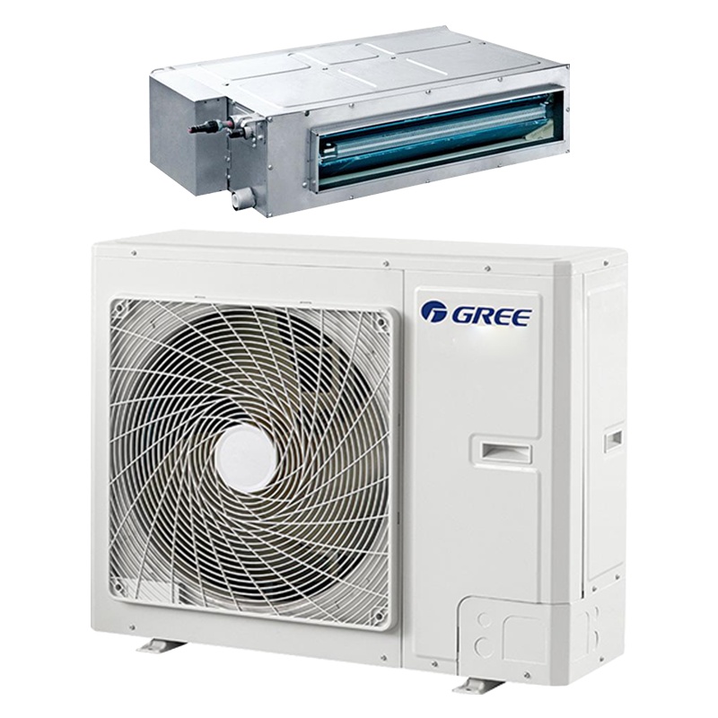 格力(GREE) 家用/商用中央空调C2系列定频冷暖一拖一风管机 六年质保 1.5匹 FGR3.5/C2Nh-N3