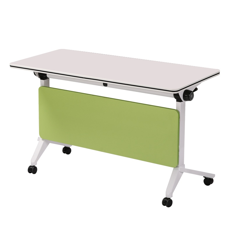 [红心家居]培训桌长条桌培训台可移动会议桌简约阅览课室桌