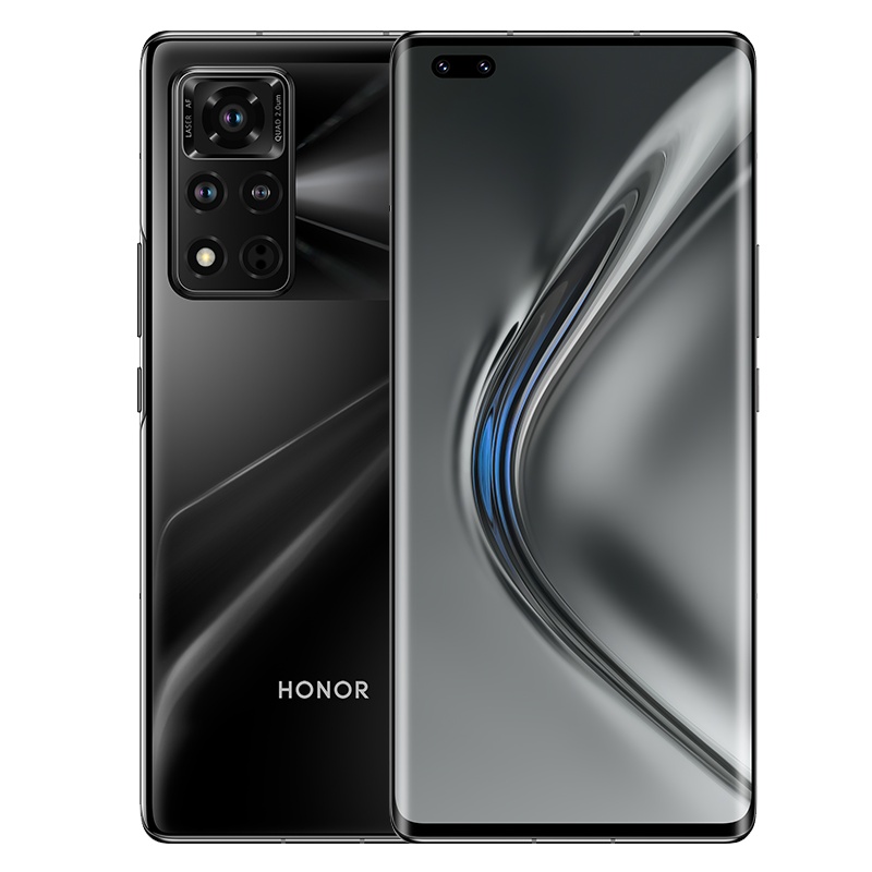 荣耀V40 8GB+256GB 幻夜黑 5G 视网膜级超感屏 5000万超感光影像 双超级快充 全网通智能手机