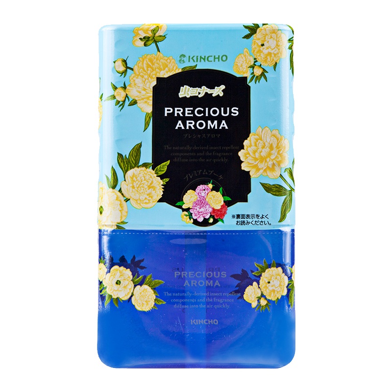 [不含杀虫剂]金鳥(KINCHO) 驱蚊虫清新液蚊香液 100日用 尊贵芳香 优雅花香型 300ml