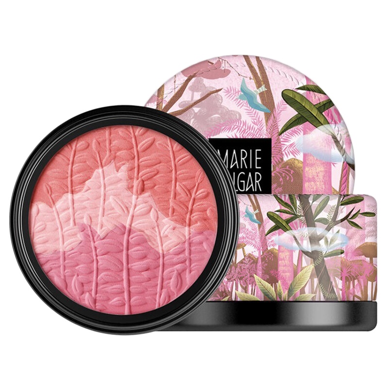 玛丽黛佳元气风动三色腮红 裸妆保湿自然提亮肤色修容高光腮红胭脂女彩妆