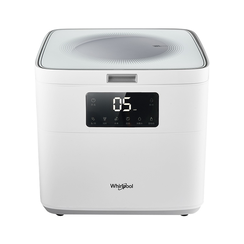 惠而浦(Whirlpool)洗菜机 家用果蔬清洗机 解毒消毒蔬菜食材 净化机 7.2L大容量