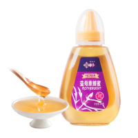 福事多益母草蜂蜜500g 瓶装液态蜜天然农家纯土蜜蜂蜜制品冲饮品