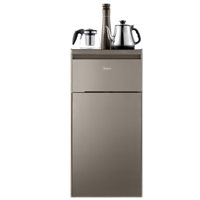 美的(Midea)立式下置式温热型饮水机YR1625S-X茶吧机高端智能家用自动上水茶饮机下置水桶温热型饮水机柜式茶艺机