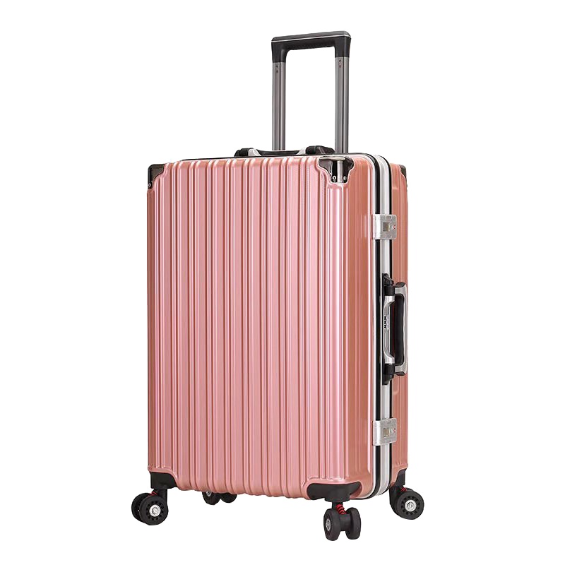 SWISSGEAR瑞士军刀铝框行李箱网红女拉杆箱万向轮学生密码箱24寸旅行箱韩版皮箱子L990