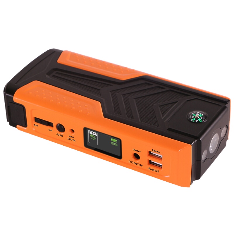 纽曼V8汽车应急启动电源加强12V车载电瓶充电搭打火启动宝器 116500毫安内外启动五防智能