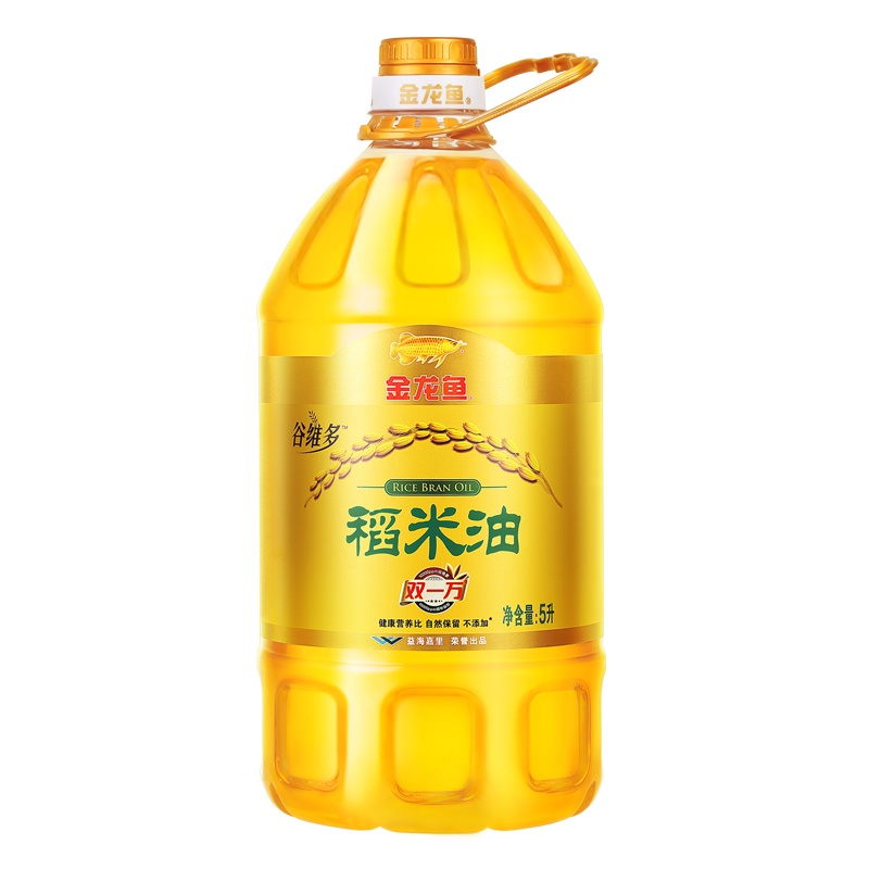 金龙鱼 稻米油食用油5L