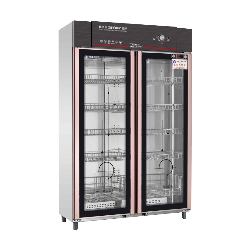 乐创(lecon)双门玻璃门消毒柜 LC-J-XD1000A