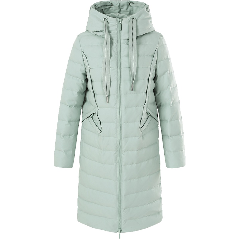 艾莱依羽绒服女2018秋冬新款轻薄宽松显瘦617104136