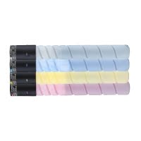 e代经典 美能达TN216粉盒四色套装黑蓝黄红 适用柯尼卡C360;C280;C280;C220;C7722打印机墨粉盒