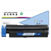 盈佳 B411 粉盒 商专版 黑色 3000页(A4,5%)适用OKI B432 B411 B412 B431